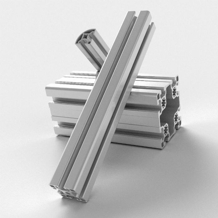 ▷ Profilé aluminium 30x30 Type B rainure 8