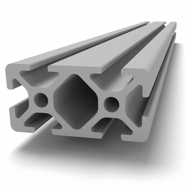 Profilé aluminium  frame.tex_47 rainuré